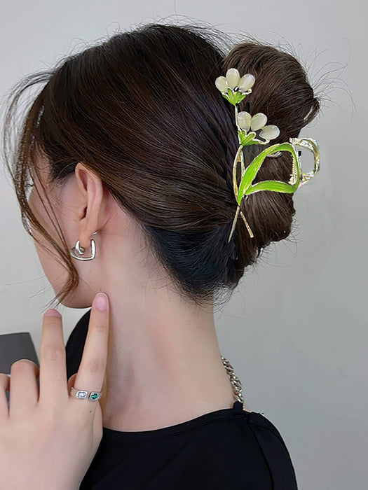 Shein Pinza para el pelo con diseño de flores - Quierox - Tienda Online