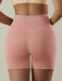 Shein Shorts de fajas unicolor - Quierox - Tienda Online