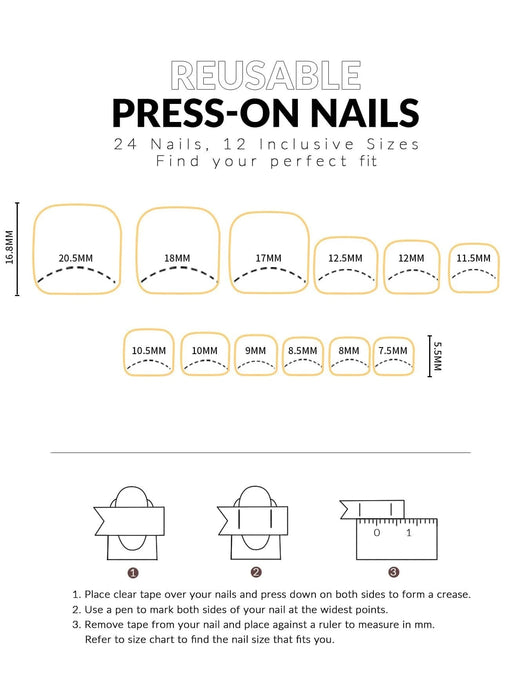 Shein Uñas postizas cuadradas cortas y brillantes con diseño de purpurina y cobertura total - Quierox - Tienda Online