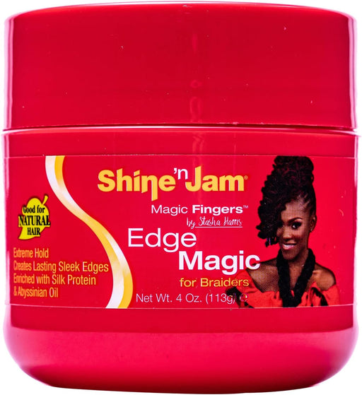 Shine - n - Jam Magic Fingers Edge Control: proporciona una fijación firme con un brillo no graso - Quierox - Tienda Online