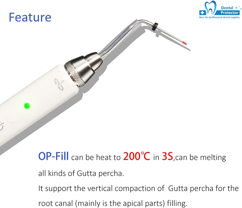 Sistema de obturación de gutapercha Dental, pluma calentada Endo - Quierox - Tienda Online