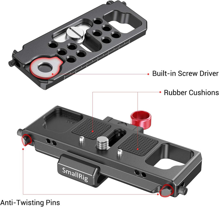 SMALLRIG Kit de placa offset para BMPCC 4K y 6K - Quierox - Tienda Online