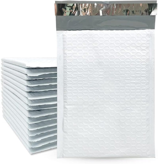 Sobres de burbujas de polietileno blanco #00 de 5" x 10", 238 piezas - Quierox - Tienda Online