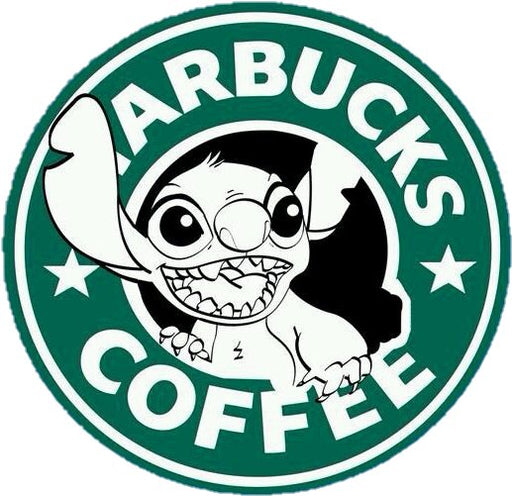 Stitch Starbucks Lindo Logotipo Tumblr - Starbucks Coffee Stitch - Quierox - Tienda Online