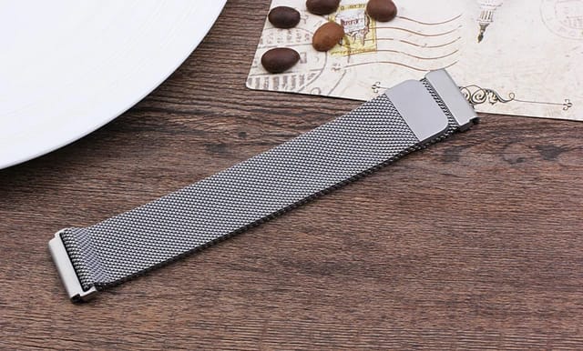 Strap-it Correa milanesa Fitbit Versa (NEGRA-GRIS) PAQ 2 - Quierox - Tienda Online