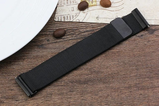 Strap-it Correa milanesa Fitbit Versa (NEGRA-GRIS) PAQ 2 - Quierox - Tienda Online