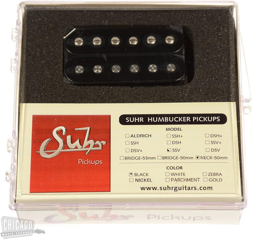 Suhr Humbucker SSV cuello Pickup Negro - Quierox - Tienda Online