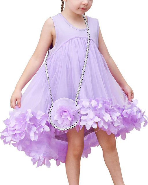 Sunny Fashion Vestido para niñas con bolso - Quierox - Tienda Online