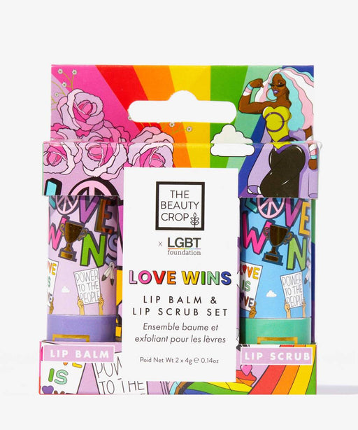 The Beauty Crop Pride Set de bálsamo labial y exfoliante Love Wins - Quierox - Tienda Online