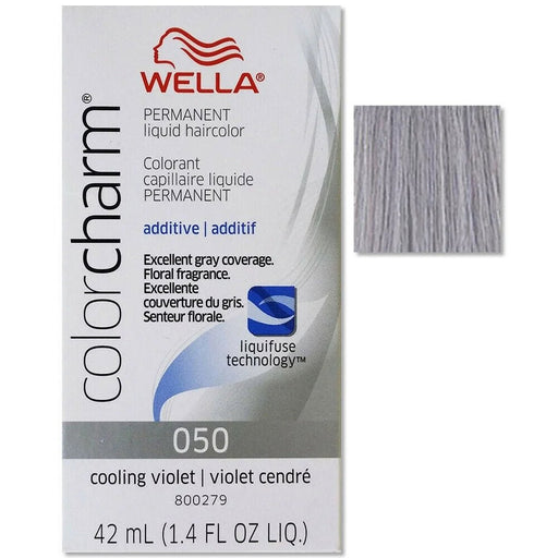 Tinte líquido permanente para cabello Color Charm de color violeta refrescante - Quierox - Tienda Online