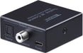 TOSLink a coaxial o coaxial a óptico SPDIF Toslink Convertidor de audio digital - Quierox - Tienda Online