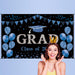 Trgowaul Decoración azul para fiesta de graduación 2024 - Quierox - Tienda Online