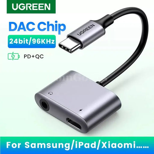 UGREEN Adaptador de cargador y auriculares USB C - Quierox - Tienda Online