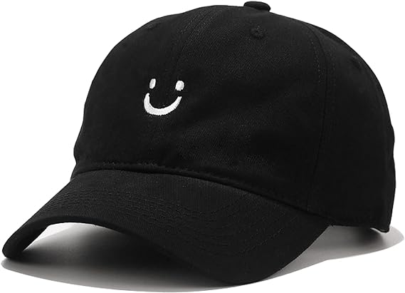 Umeepar Gorra de béisbol Umeepar Smile Face para mujeres y hombres, ajustable - Quierox - Tienda Online