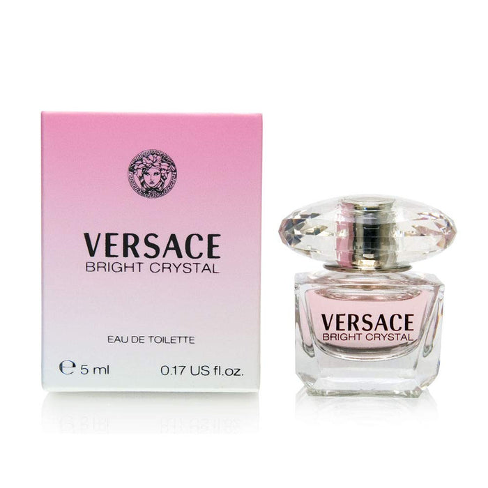 Versace Bright Crystal de Gianni Versace para mujer. Eau de Toilette en formato mini de 0,17 fl oz - Quierox - Tienda Online