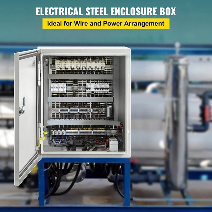 VEVOR Caja eléctrica de acero de 12.0 x 10.0 x 6.0 in - Quierox - Tienda Online