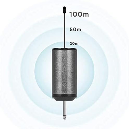 VMicrófono de solapa/auricular inalámbrico portátil GagalU UHF con transmisor y receptor - Quierox - Tienda Online