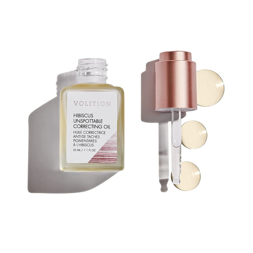 Volition Beauty Hibiscus -Aceite facial corrector immanchable, hiperpigmentación, no graso - Quierox - Tienda Online