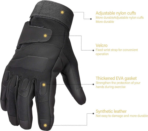 YOMYM Guantes Tácticos para Hombres y Mujer sin dedos - Quierox - Tienda Online