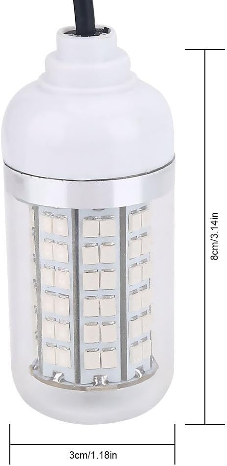 Zerone Luz LED de pesca submarina, 12 V, 108 ledes - Quierox - Tienda Online