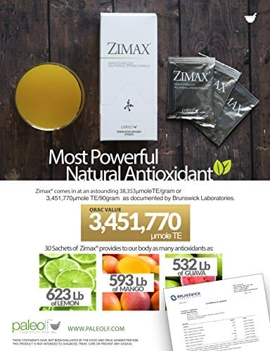 ZIMAX Super ANTIOXIDANT - 100% natural - 30 Packets - Quierox - Tienda Online