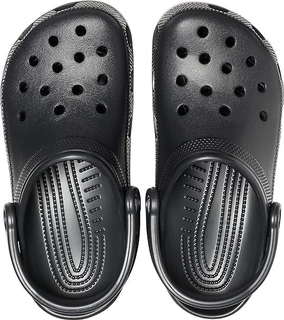 Zuecos clásicos unisex para adultos de Crocs, color negro - Quierox - Tienda Online