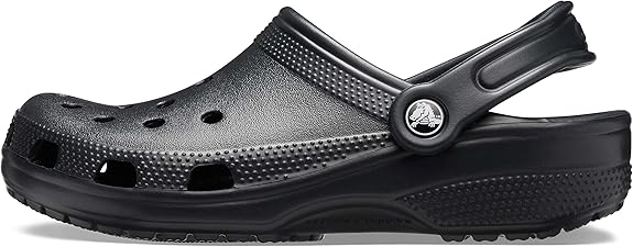 Zuecos clásicos unisex para adultos de Crocs, color negro - Quierox - Tienda Online