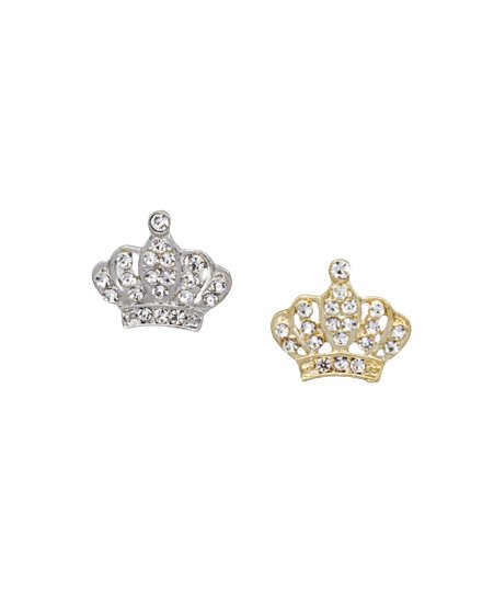 2pcs Rhinestone Crown Design Broches. - Quierox - Tienda Online