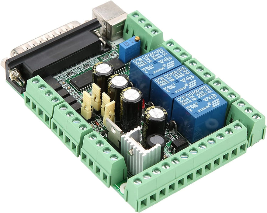 Adaptador de placa de ruptura de interfaz USB CNC MACH3 de 6 ejes para controlador de motor - Quierox - Tienda Online