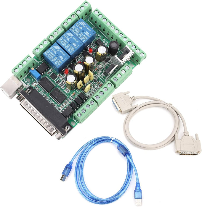 Adaptador de placa de ruptura de interfaz USB CNC MACH3 de 6 ejes para controlador de motor - Quierox - Tienda Online