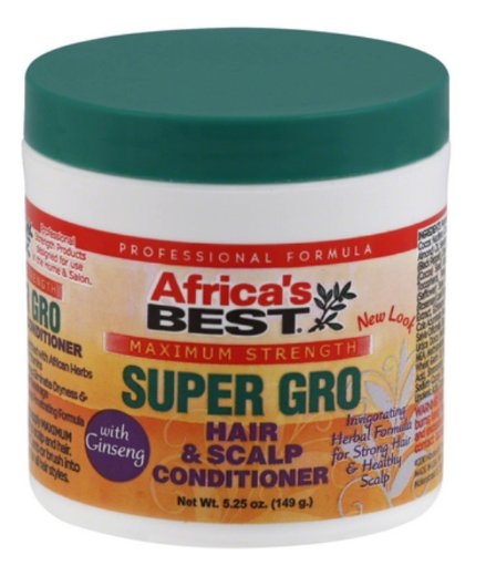 Africas Best Super Gro acondicionador de cabello y cuero cabelludo, máxima fue - Quierox - Tienda Online