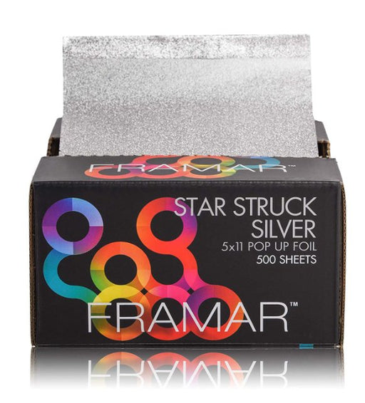 Amazon Framar Star Struck Lámina de pelo desplegable plateada, hoja de papel - Quierox - Tienda Online