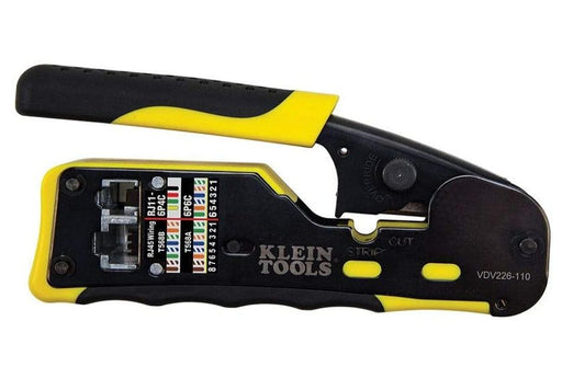 Amazon Klein Tools VDV226110 Engarzadora de cables modular de trinquete, pela c - Quierox - Tienda Online