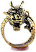 Anillo de dragón chino Plata Bronce Ouroboros - Quierox - Tienda Online