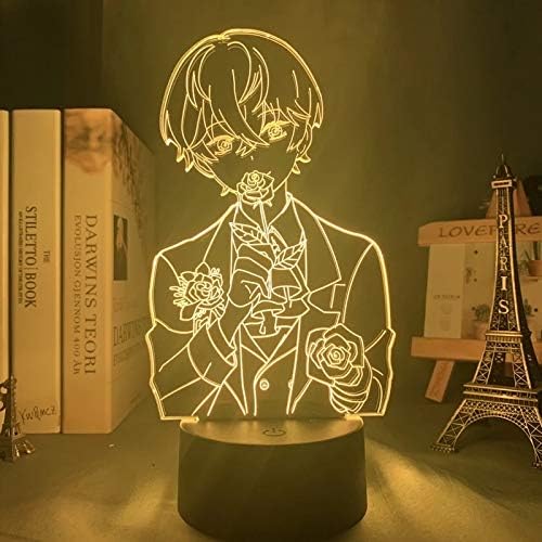 Anime Mystic Messenger mensajero mística lámpara Cool 3D ilusión lámpara de noche - Quierox - Tienda Online