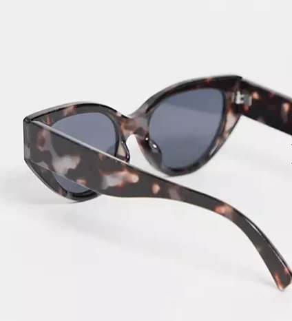 ASOS DESIGN gafas de sol con montura cat eye en gris tort - GRIS - Quierox - Tienda Online