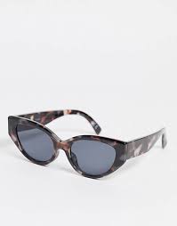 ASOS DESIGN gafas de sol con montura cat eye en gris tort - GRIS - Quierox - Tienda Online