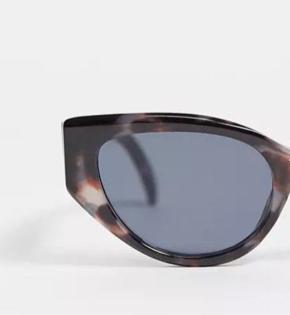 ASOS DESIGN gafas de sol con montura cat eye en gris tort - GRIS - Quierox - Tienda Online