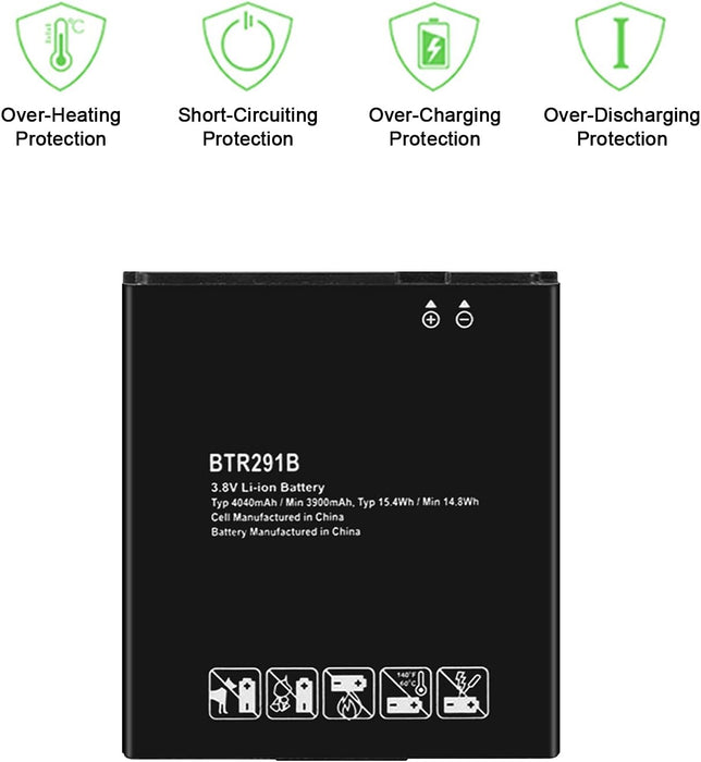 Batería de repuesto BTR291B para Verizon Jetpack Pantech 4G LTE, PAQ. 2 - Quierox - Tienda Online