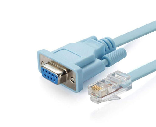 Cable De Consola Cisco Rs232 Cable Serie Rj45 A Db9 Para Dispositivos Cisco, E - Quierox - Tienda Online