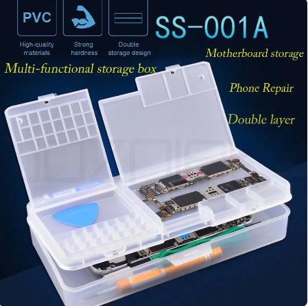 Caja de almacenamiento multifuncional para reparación de teléfonos móviles - Quierox - Tienda Online