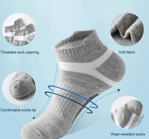 Calcetines cortos para hombre, de compresión - Quierox - Tienda Online