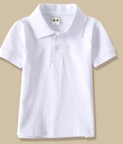 Camiseta deportivas abotonada para niños - Quierox - Tienda Online