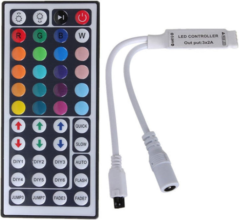 Controlador Led, controlador LED IR RGB, controlador de luces LED - Quierox - Tienda Online