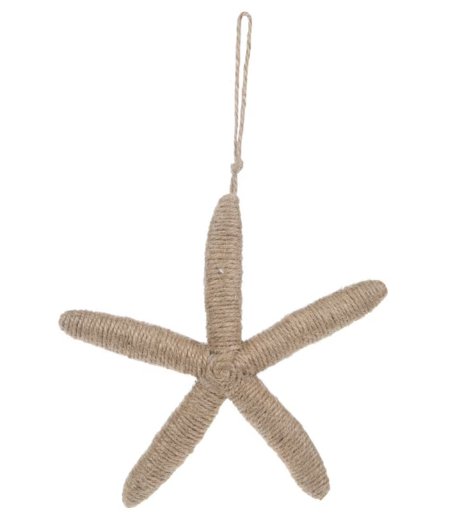 Cuerda de yute Pared de estrella de mar Inicio Decoración náutica 8 pulgadas d - Quierox - Tienda Online