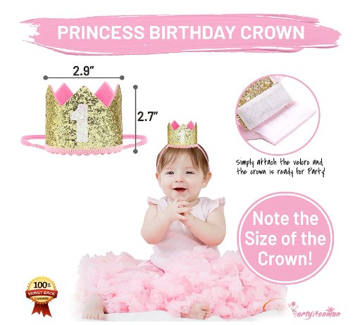 Decoraciones para el primer cumpleaños de niña - Quierox - Tienda Online