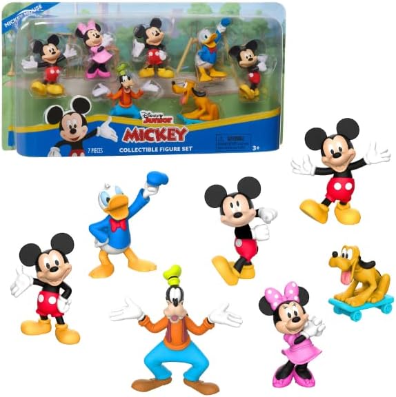 Disney Junior Mickey Mouse - Juego de figuras coleccionables de 7 piezas - Quierox - Tienda Online