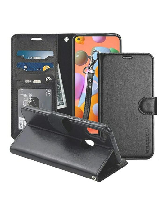 ERAGLOW - Funda de piel sintÃ©tica tipo cartera para Samsung Galaxy A11 - Quierox - Tienda Online