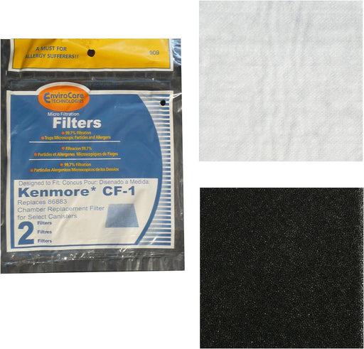 Filtro de espuma CF1 para aspiradoras Progressive - Quierox - Tienda Online