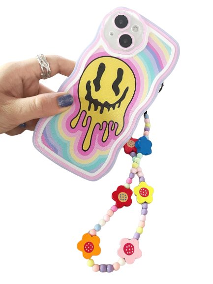 Funda para móvil con estampado de dibujos animados con acollador - Quierox - Tienda Online